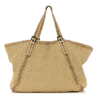 Bottega Veneta Perforated Intrecciato Tote Taupe 1 of 10