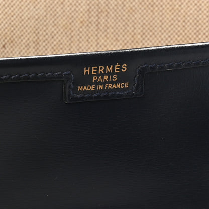 Hermes Box Jige PM Clutch Indigo 6 of 8