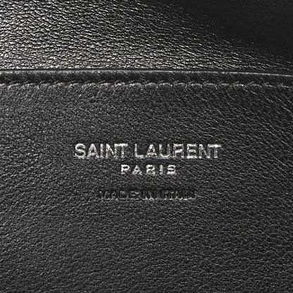 Saint Laurent Lambskin Large Puffy Pouch Black 7 of 11