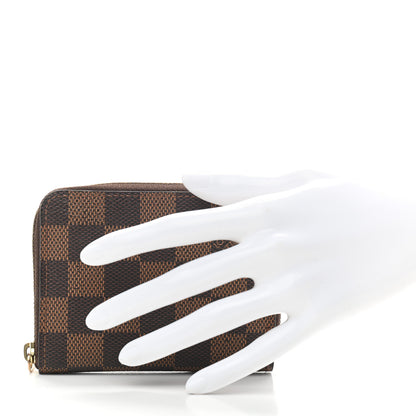 Louis Vuitton Damier Ebene Zippy Coin Purse 2 of 6