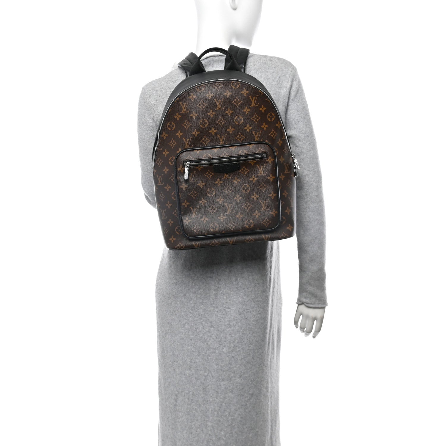 Louis Vuitton Monogram Macassar Josh NM Backpack 2 of 9