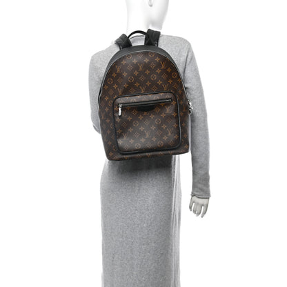 Louis Vuitton Monogram Macassar Josh NM Backpack 2 of 9