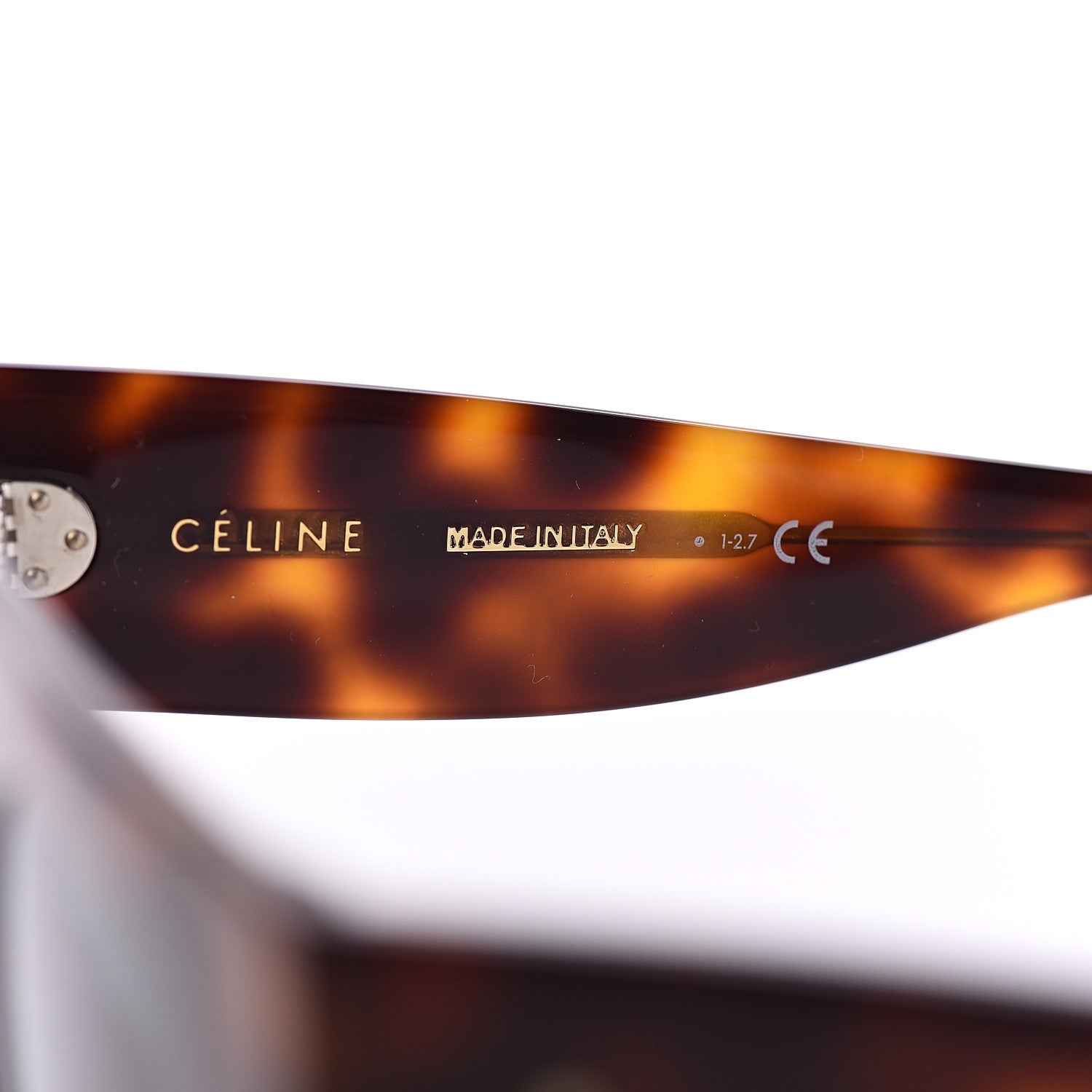 Celine Shadow Sunglasses CL40012I Tortoise 6 of 7