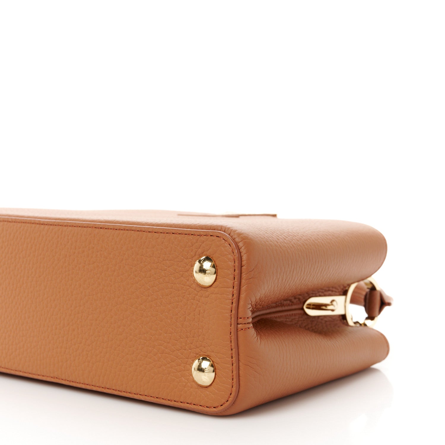 Louis Vuitton Taurillon Capucines BB Tan 9 of 10
