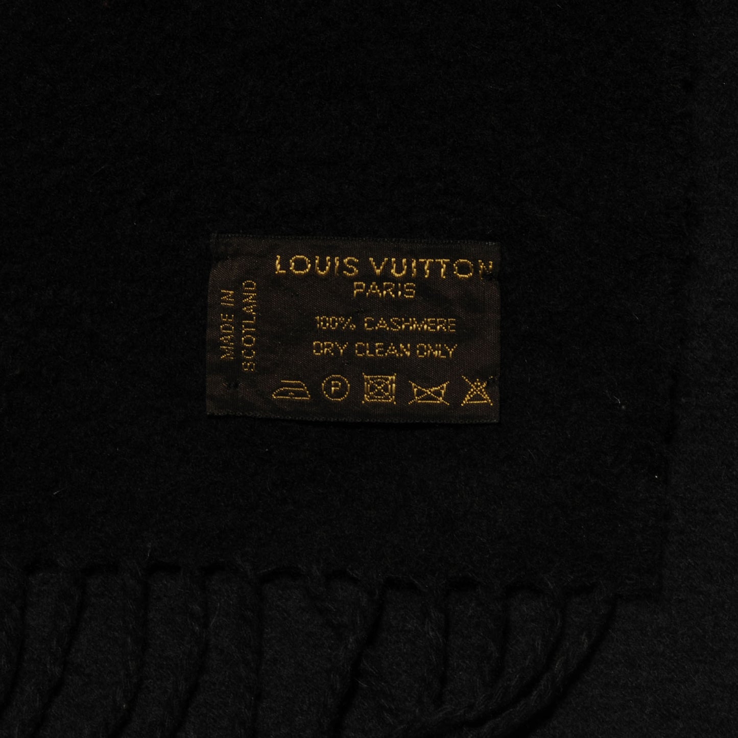 Cashmere Baroda Scarf Black