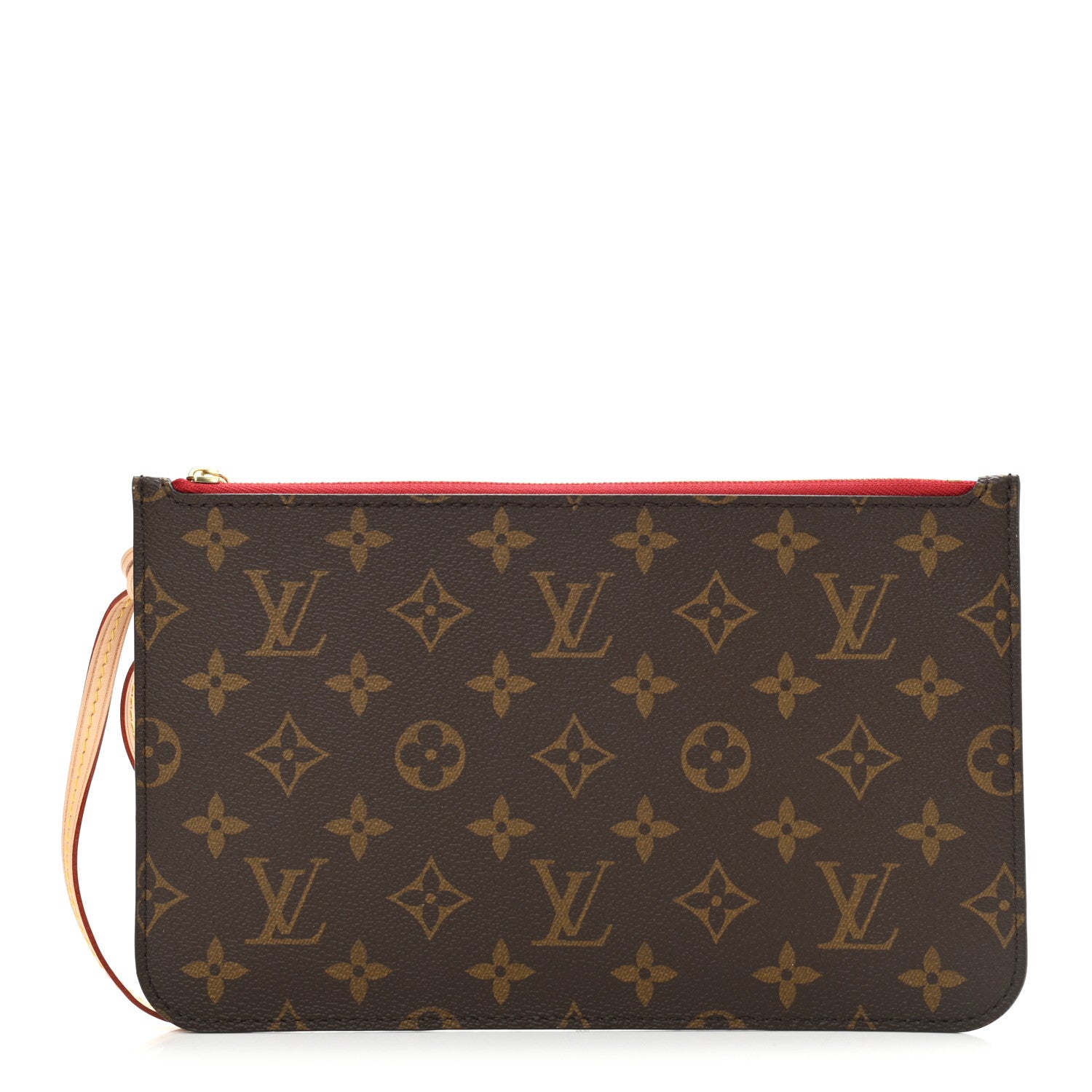 Louis Vuitton Monogram Neverfull MM GM Pochette Cherry 1 of 7