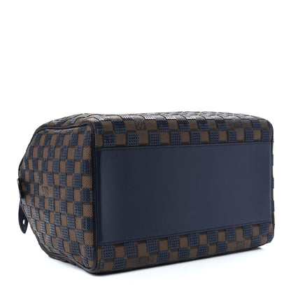 Louis Vuitton Damier Paillettes Speedy 30 Blue 4 of 13