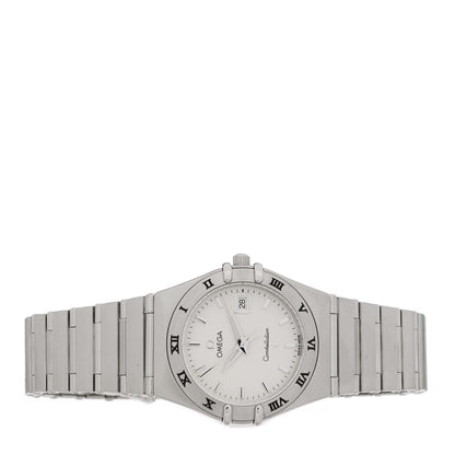 Omega Stainless Steel 27mm Constellation Quartz Watch White 1582.30 2 of 4