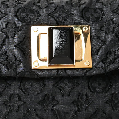 Louis Vuitton Lurex Quilted Monogram Altair Clutch Black 7 of 9