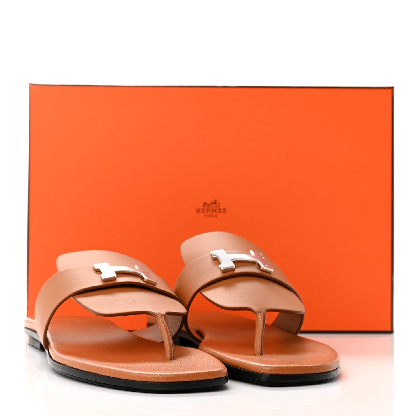 Calfskin Womens Galerie Sandals 40 Gold