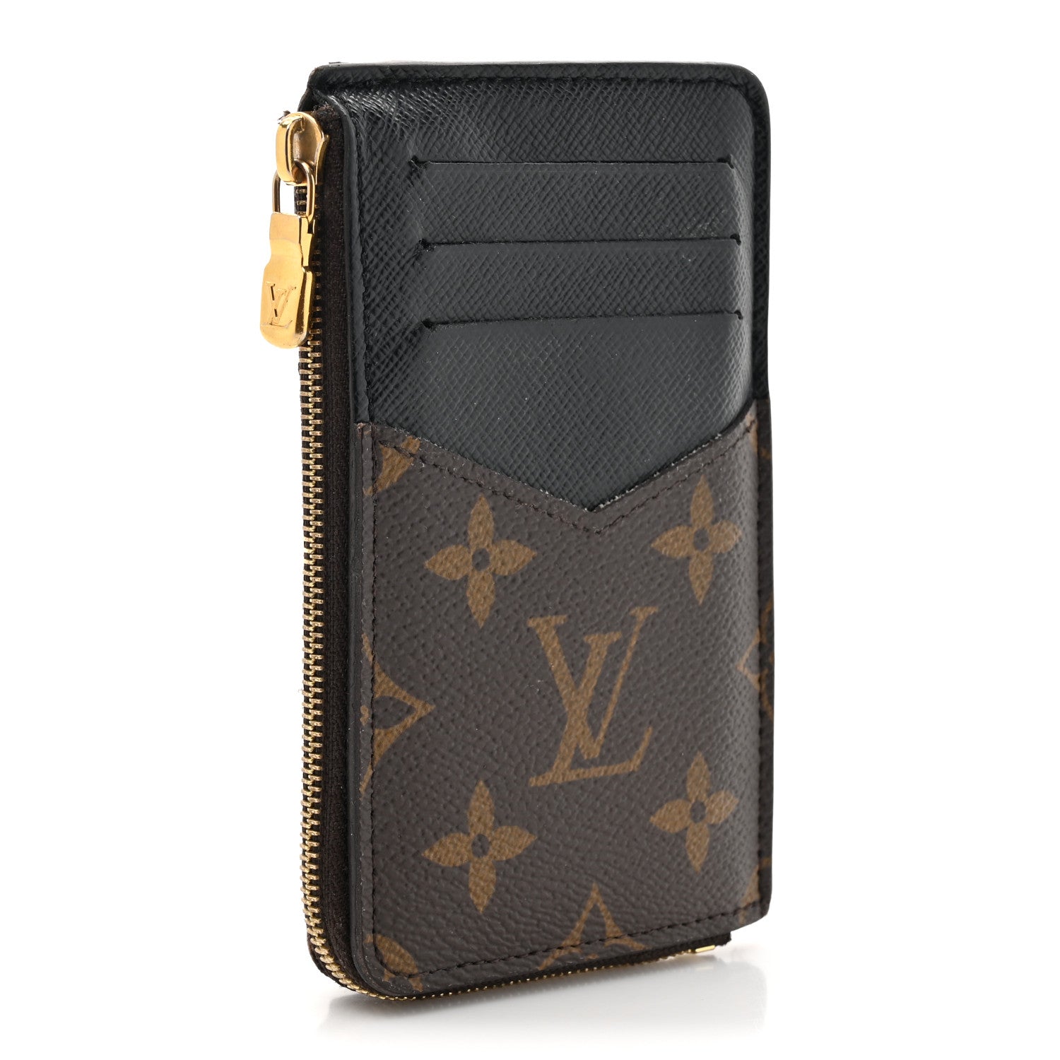 Louis Vuitton Monogram Recto Verso Card Holder Black 4 of 11
