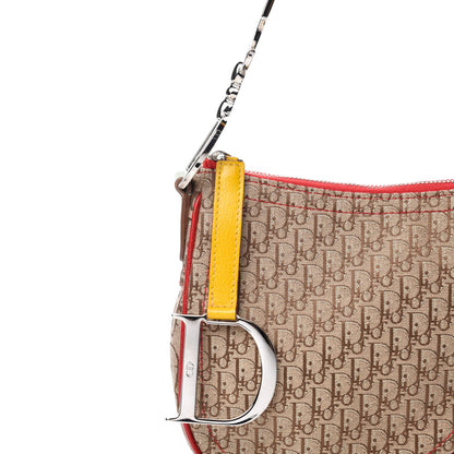 Christian Dior Monogram Rasta Saddle Pochette Beige 11 of 11