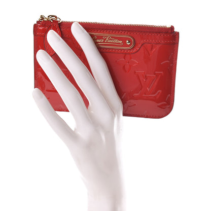 Louis Vuitton Vernis Key Pouch Pomme D'Amour 2 of 7