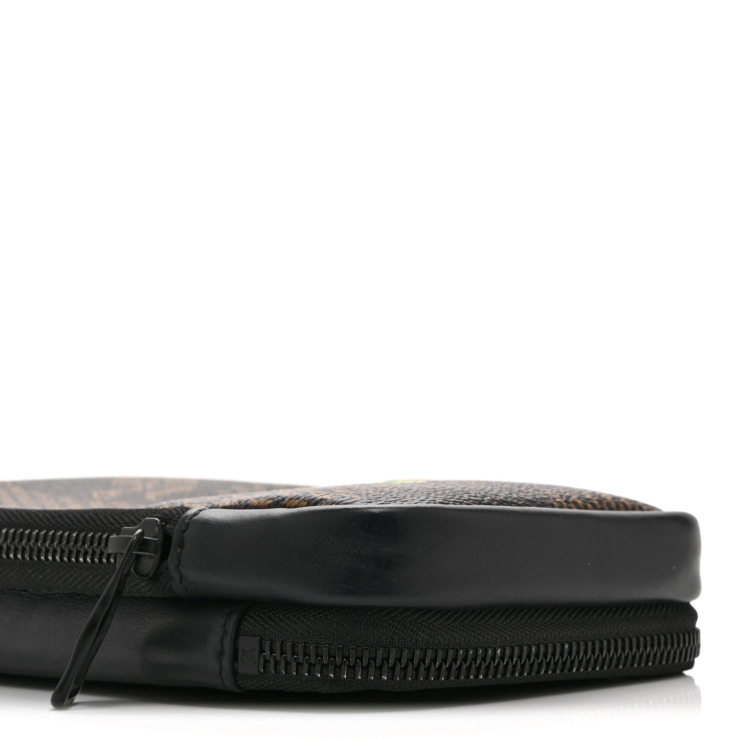 X NIGO Giant Damier Ebene Tortoise Double Phone Pouch