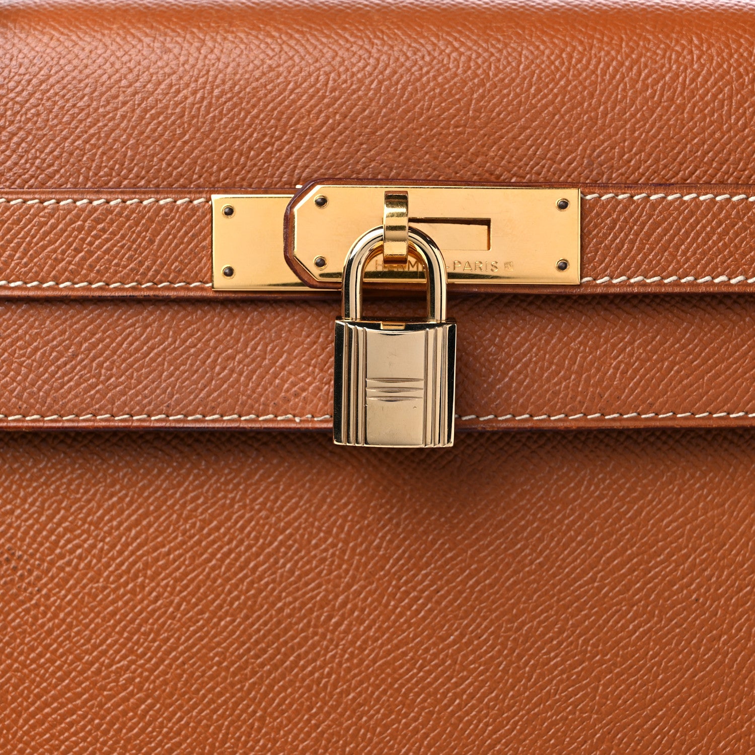 Hermes Courchevel Kelly Sellier 32 Gold 25 of 25