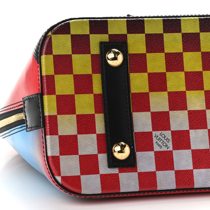 Louis Vuitton Epi Damier Race Alma PM Black Rouge 9 of 10