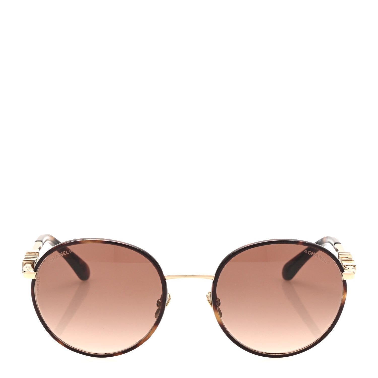 Chanel Metal Pantos Sunglasses 4282 Dark Tortoise 2 of 8