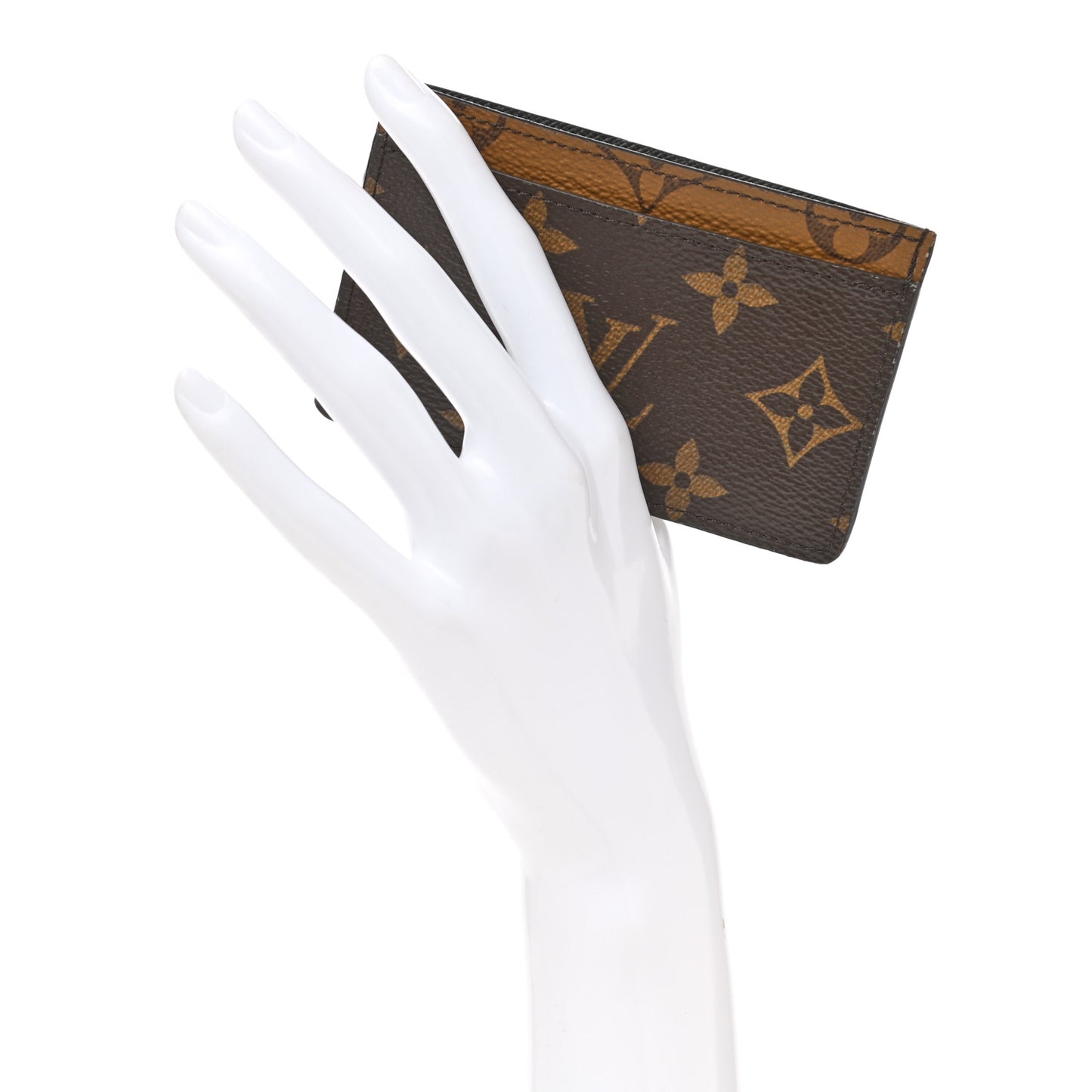 Reverse Monogram Card Holder