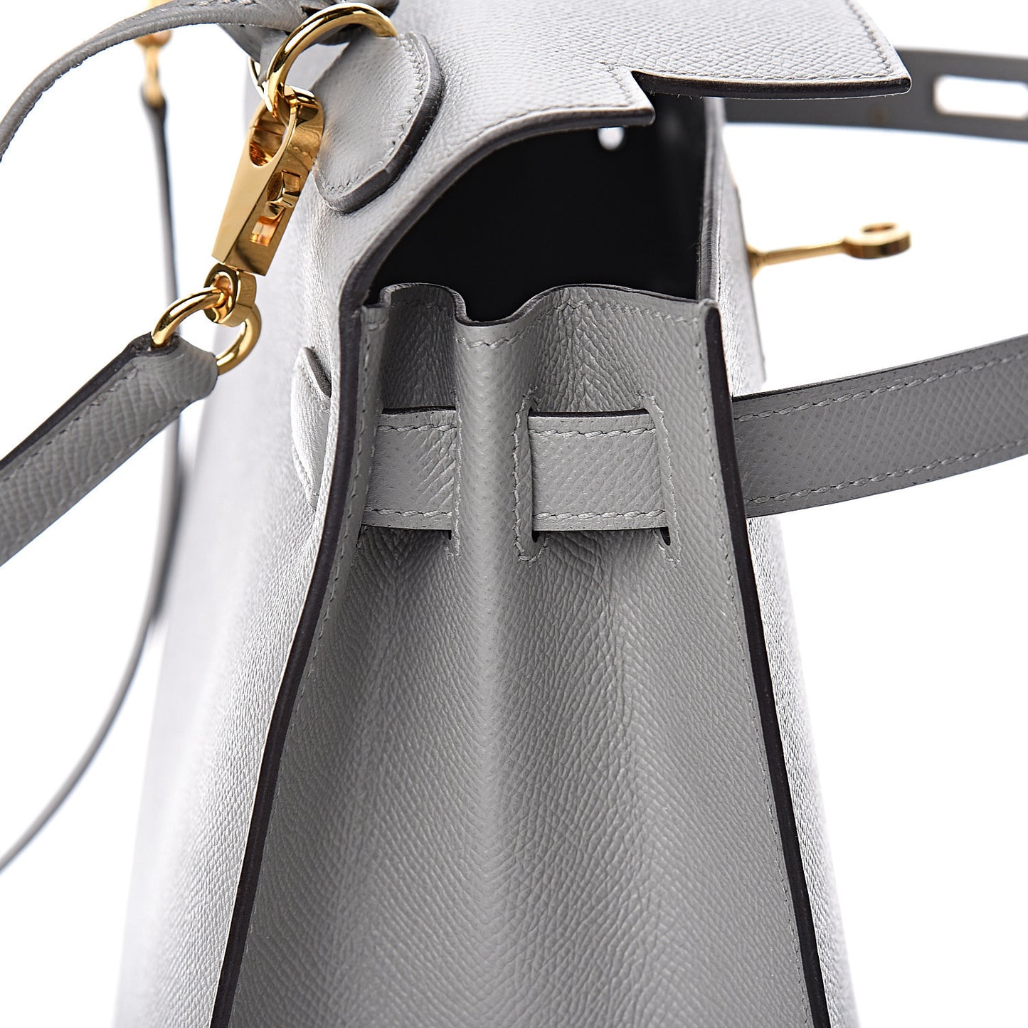 Epsom Kelly Sellier 28 Gris Mouette