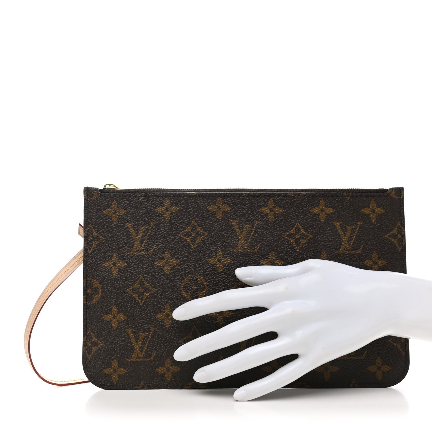 Louis Vuitton Monogram Neverfull MM GM Pochette 2 of 8