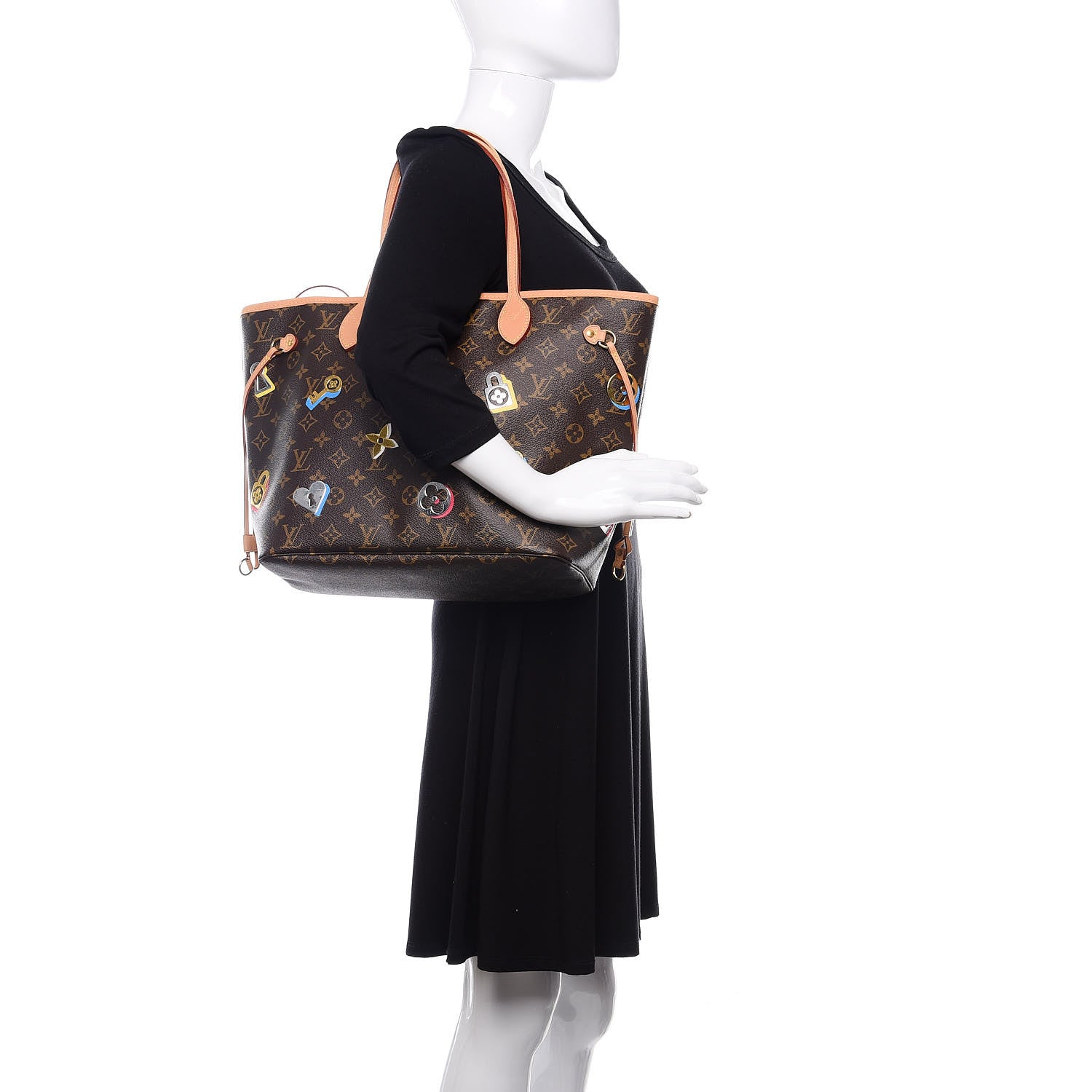 Louis Vuitton Monogram Love Locks Neo Neverfull MM 2 of 10