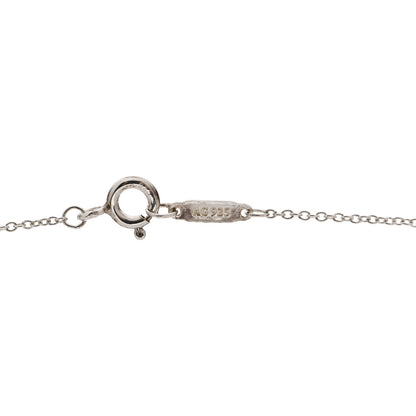 Tiffany Sterling Silver Large Atlas Open Pendant Necklace 5 of 6