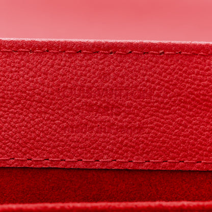 Louis Vuitton Monogram Cuir Plume Ecume Very Chain Bag Rouge Rubis 6 of 11