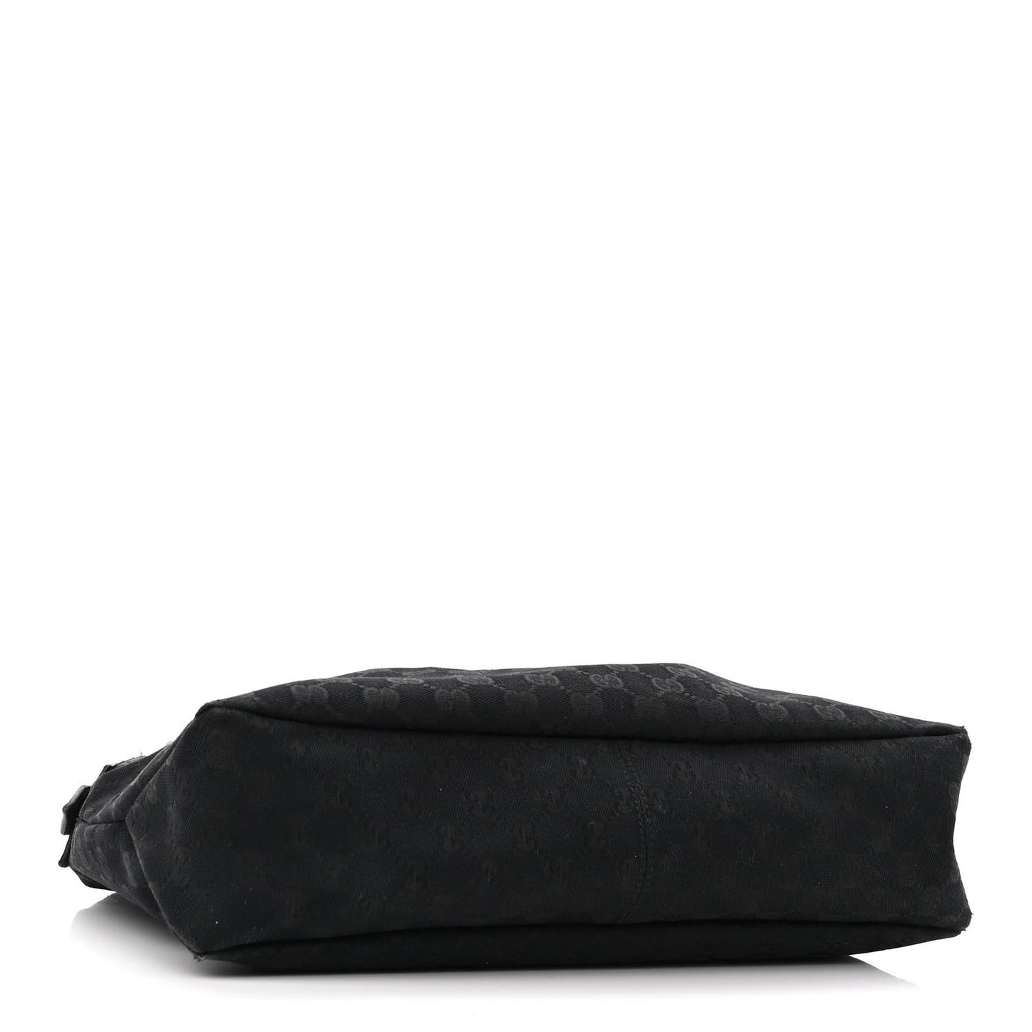 Monogram Medium Horsebit Chain Hobo Black