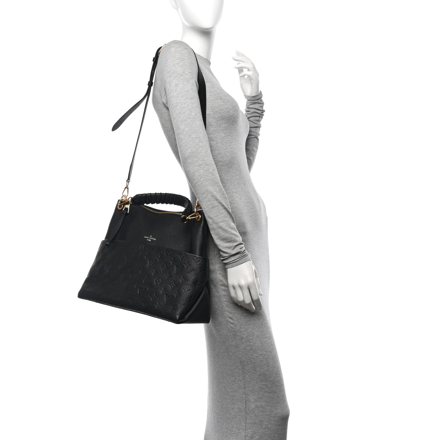 Louis Vuitton Empreinte Maida Hobo Black 2 of 10