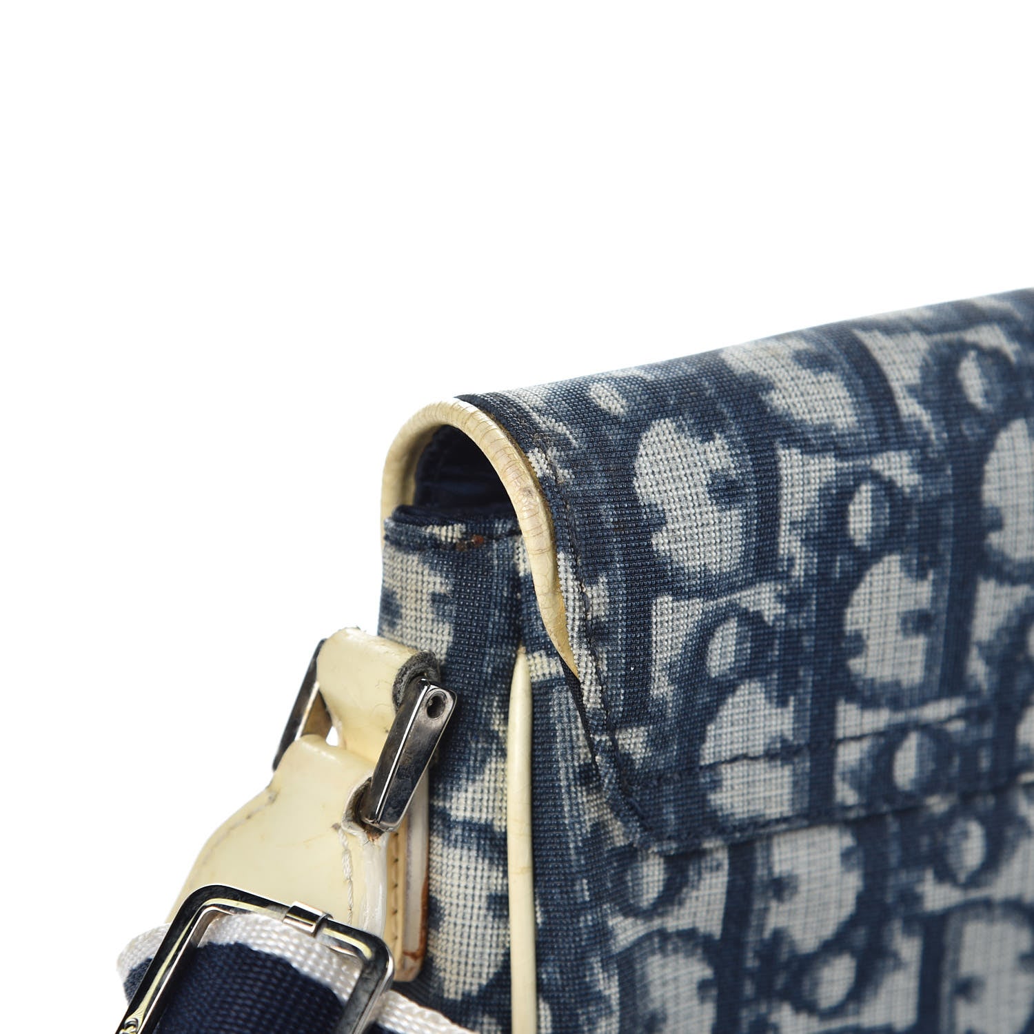 Christian Dior Monogram Messenger Bag Blue 12 of 17