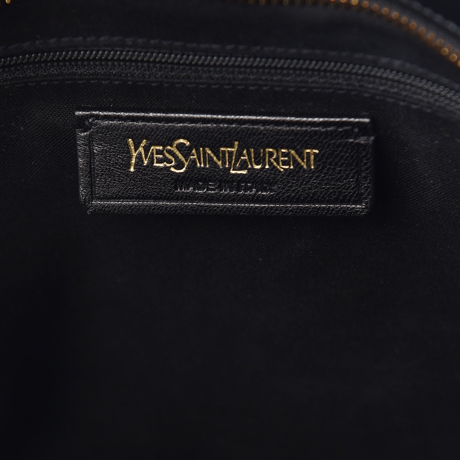 Saint Laurent Textured Calfskin Medium Classic Y Cabas Black 8 of 9