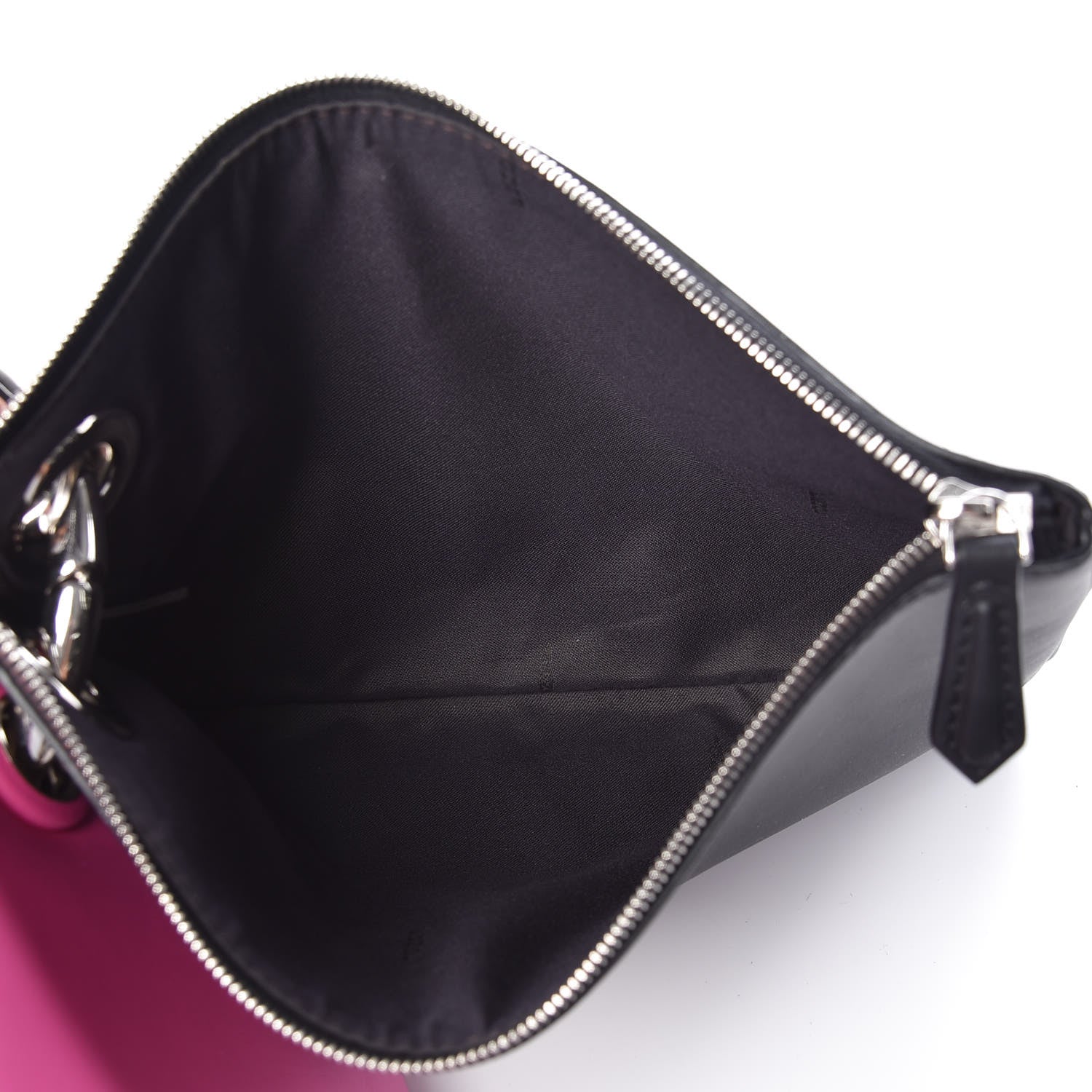 Fendi Calfskin Velvet F is Fun Fair Triplette Pouch Set Multicolor 6 of 9