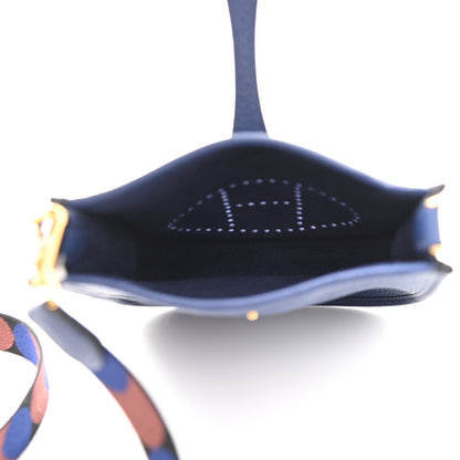 Hermes Taurillon Clemence Flipperball Sangle Evelyne TPM Bleu Saphir Black Bleu Saphir 5 of 11