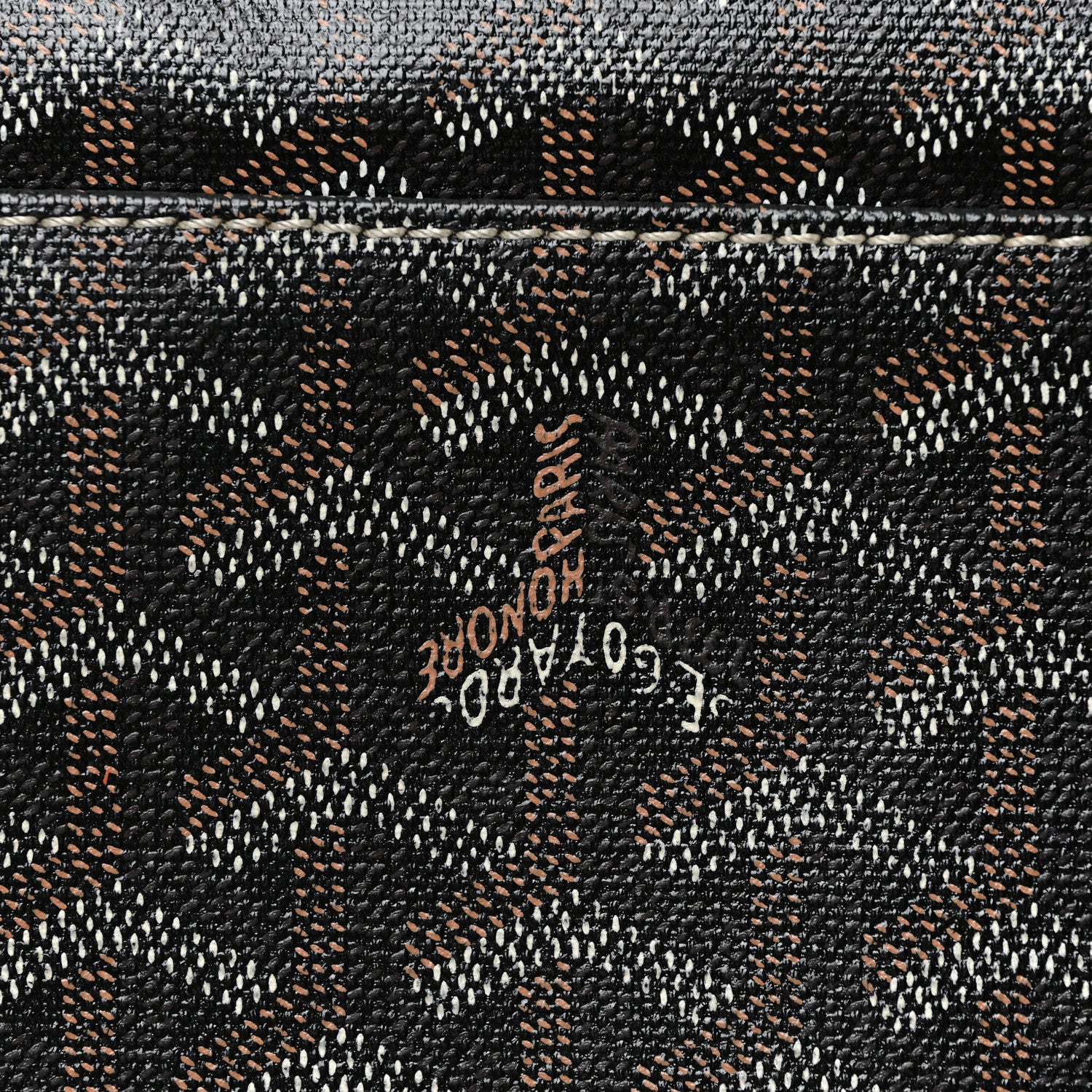 Goyard Goyardine Belvedere PM Messenger Bag Black Gold 18 of 21