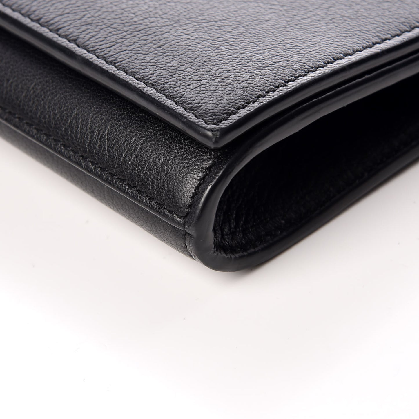 Calfskin Monogram Large Belle De Jour Clutch Black