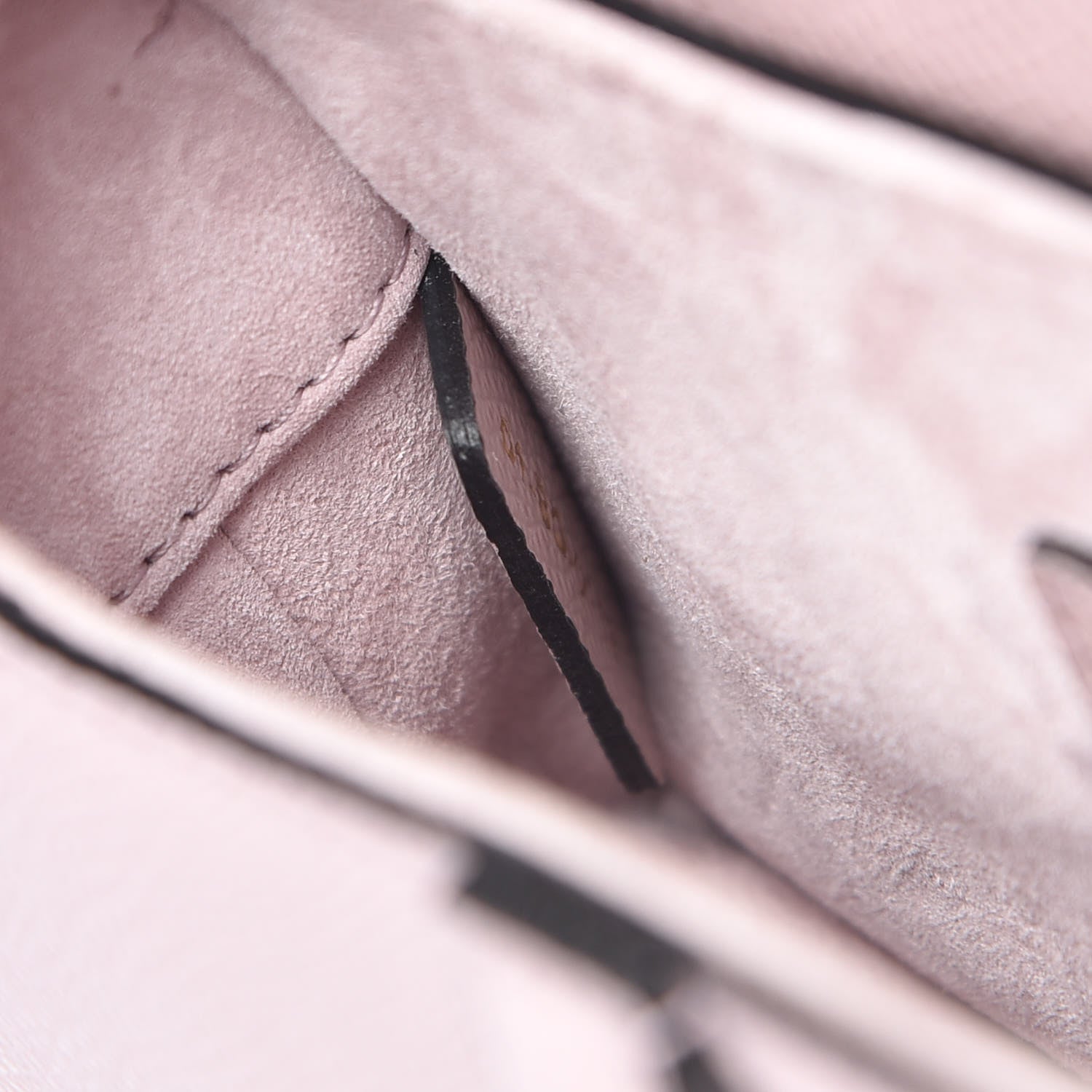 Christian Dior Grained Calfskin Mini Saddle Bag Light Pink 9 of 9