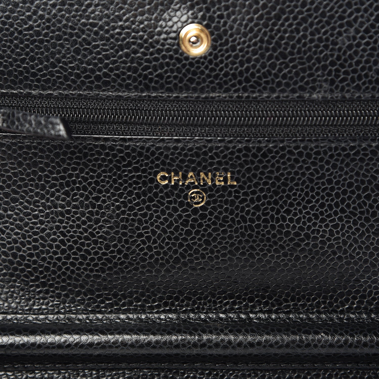 Chanel Caviar Quilted Wallet On Chain WOC Black 6 of 19