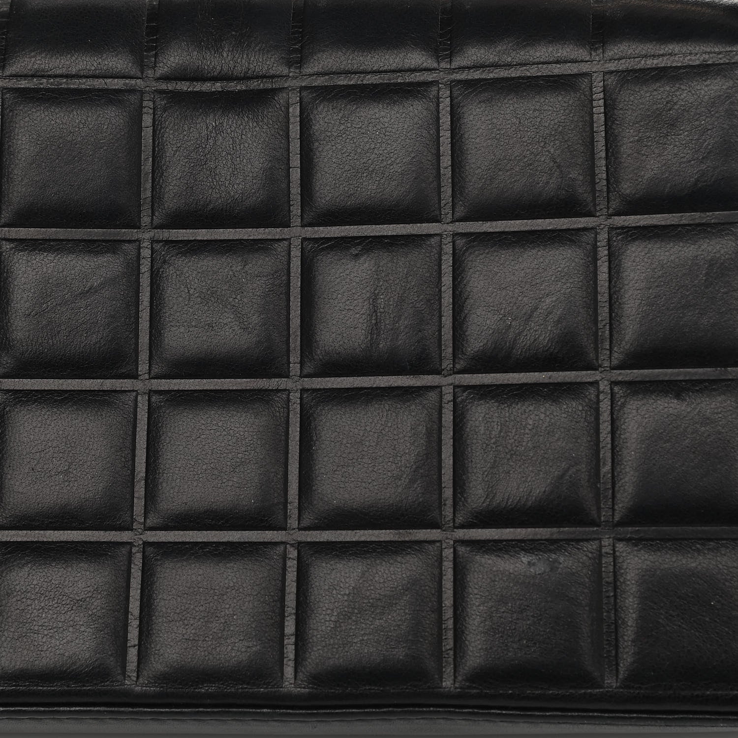 Chanel Lambskin Quilted CC Chocolate Bar Flap Black 14 of 16