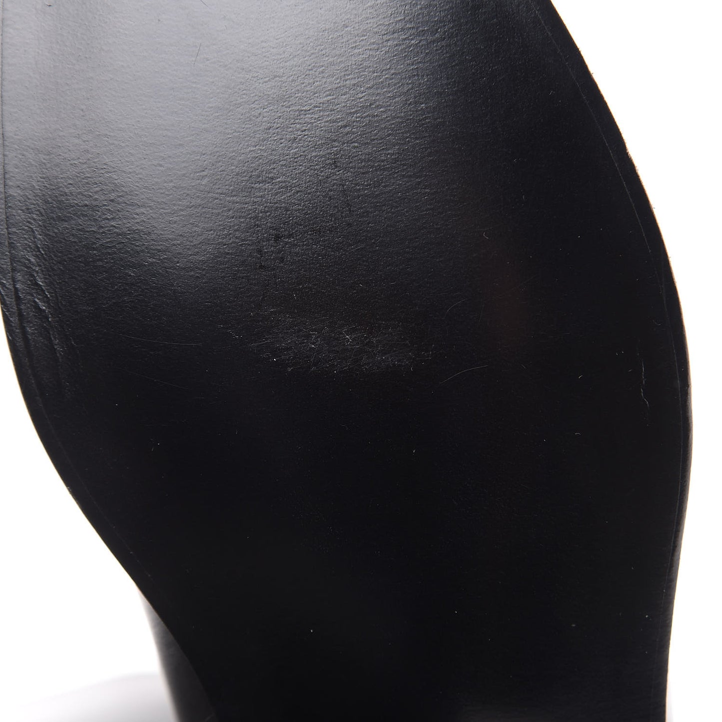 Calfskin Knee High Boots 40 Black