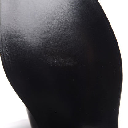 Balenciaga Calfskin Knee High Boots 40 Black 9 of 12