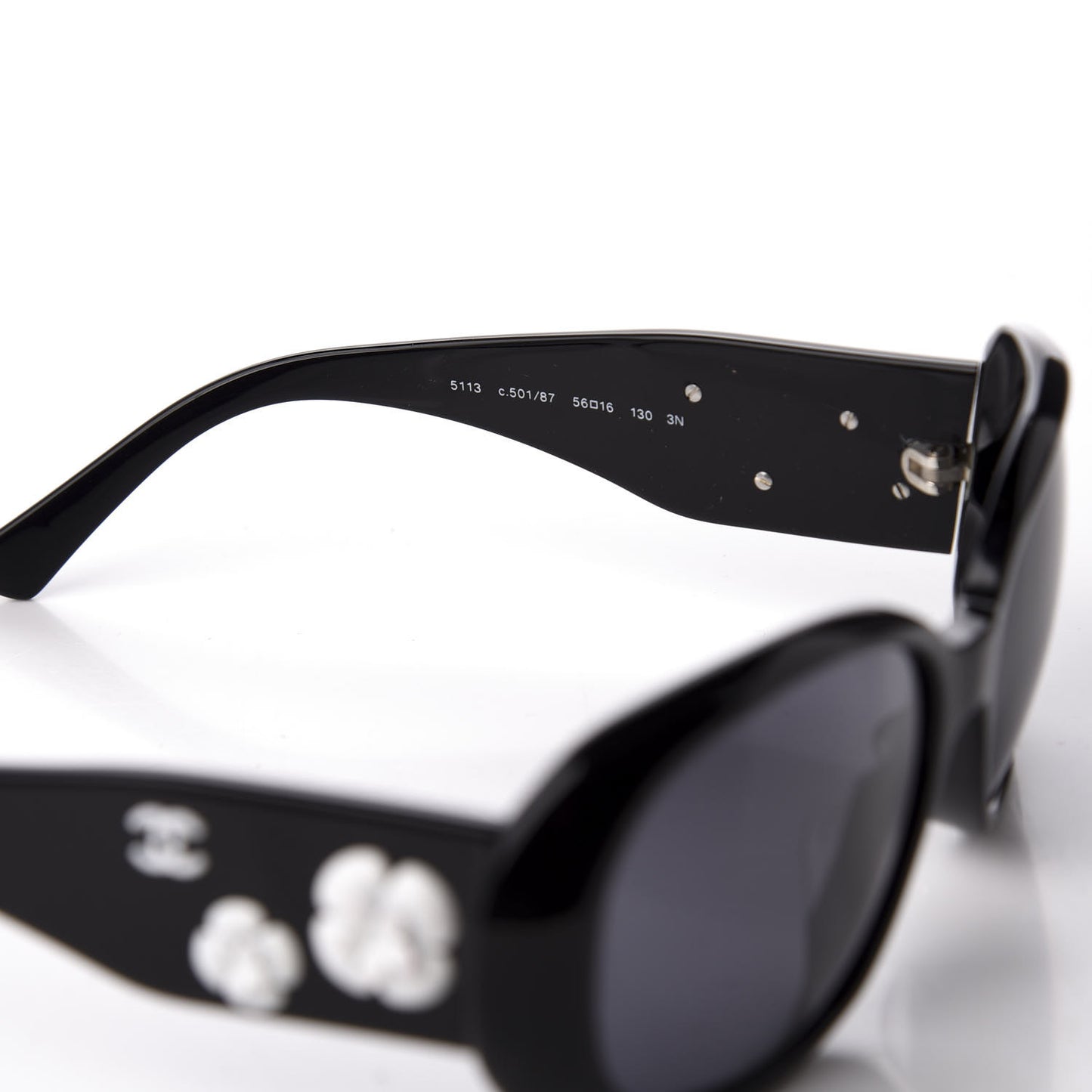 Camellia CC Sunglasses 5113 Black