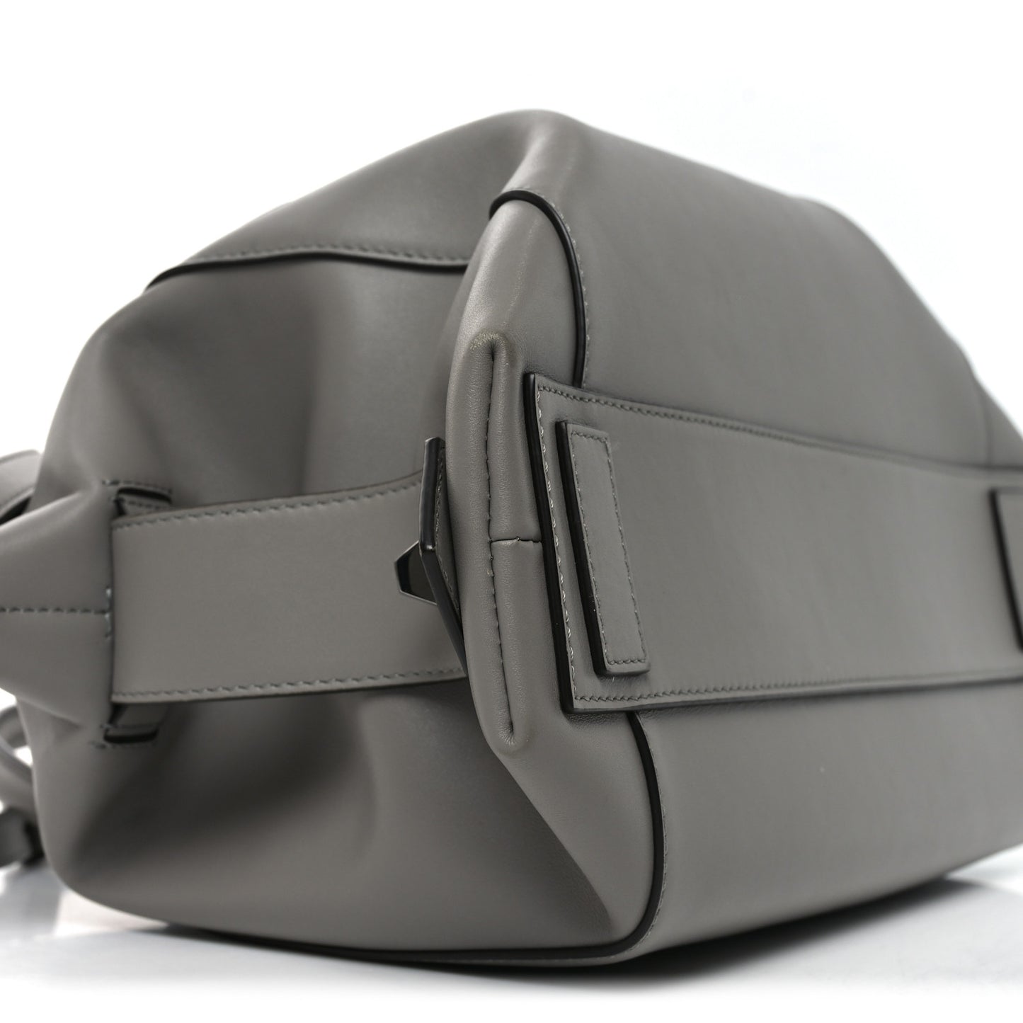 Calfskin Small Soft Antigona Pearl Grey
