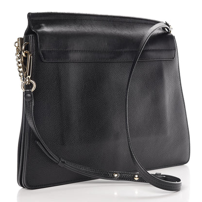 Chloe Calfskin Medium Faye Shoulder Bag Black 3 of 13