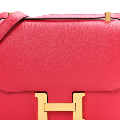 Hermes Epsom Constance 24 Rose Extreme 8 of 11