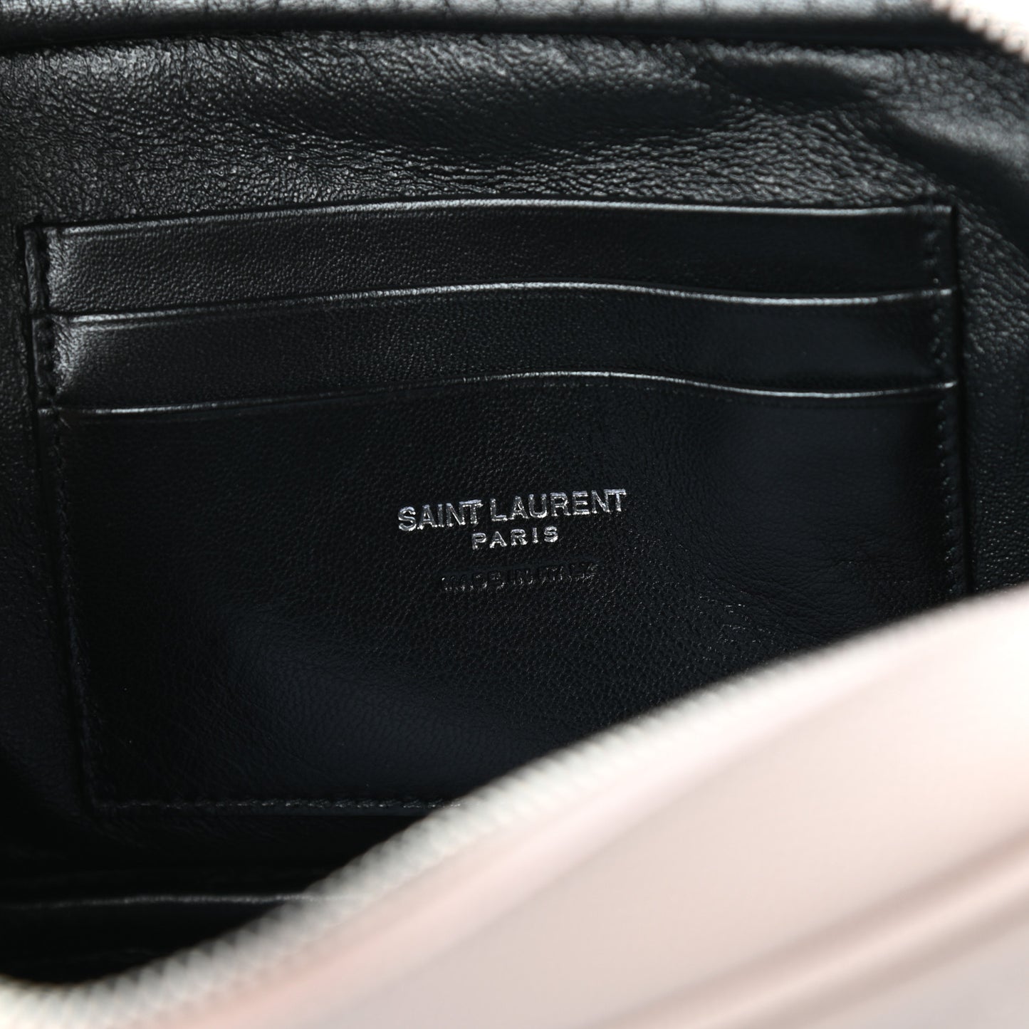 Grain De Poudre Matelasse Monogram Mini Lou Camera Bag Marble Pink