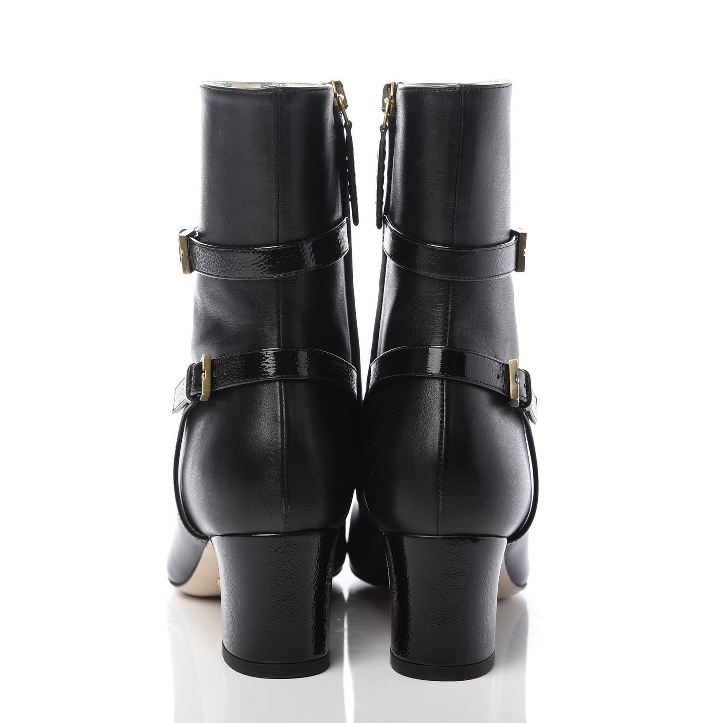 Malaga Kid GG Geraldine Cap Toe 55mm Ankle Boots 37.5 Black