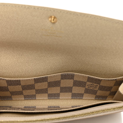 Louis Vuitton Damier Azur Emilie Wallet 5 of 7
