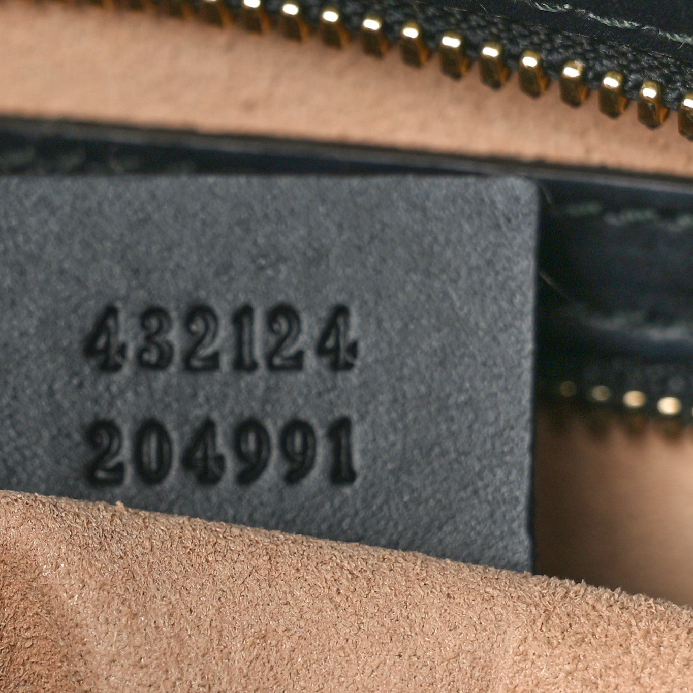 Guccissima Small Zippered Bucket Tote Black