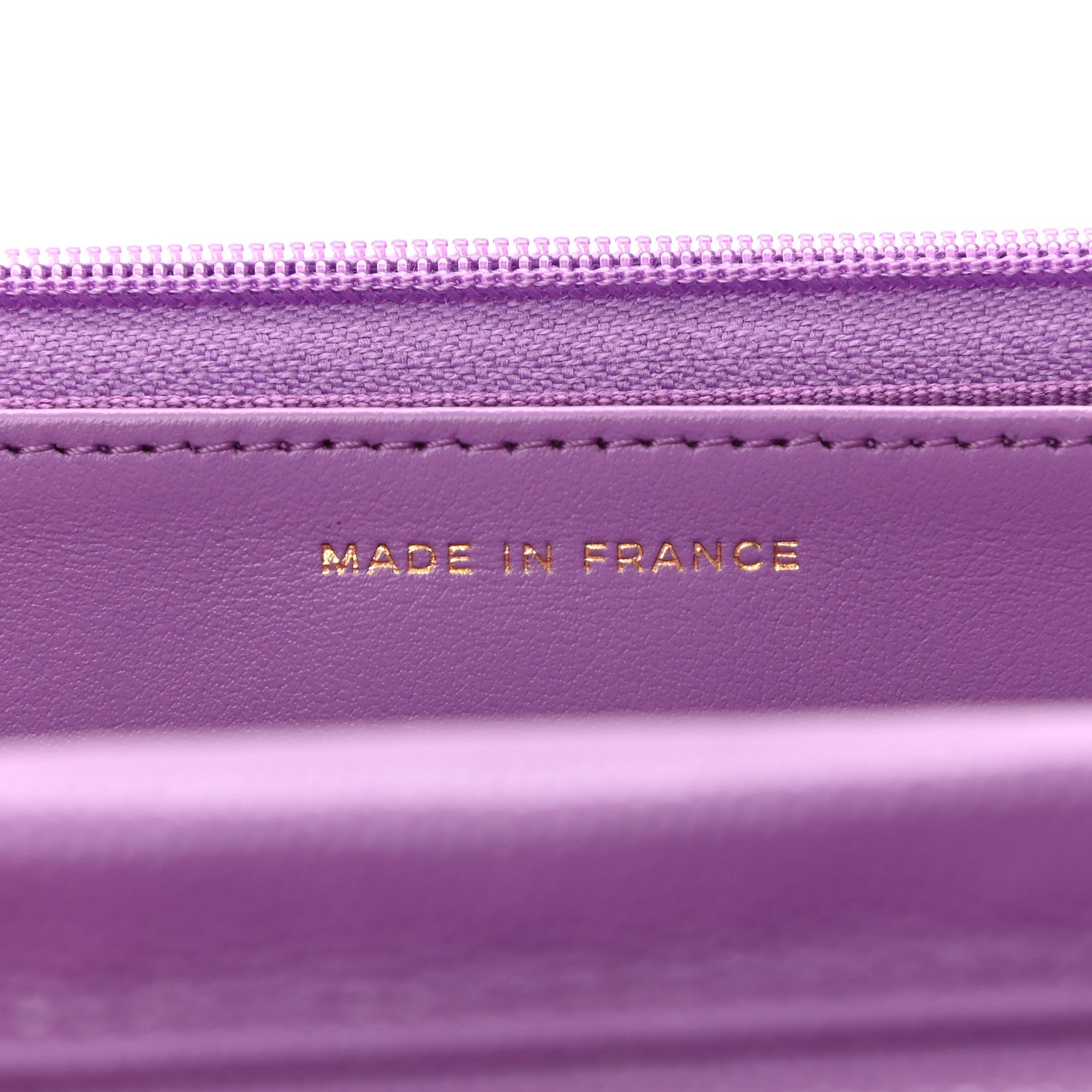 Chanel Caviar Quilted Wallet On Chain WOC Purple 6 of 11