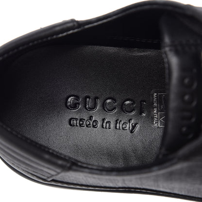 Gucci GG Supreme Monogram Mens Low Top Sneakers 8.5 Black 8 of 11